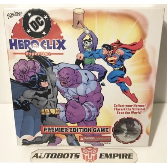 Wizkids DC Hero Clix Hypertime Premier Edition Game Toy Batman Comic Marvel Lee - Picture 1 of 7